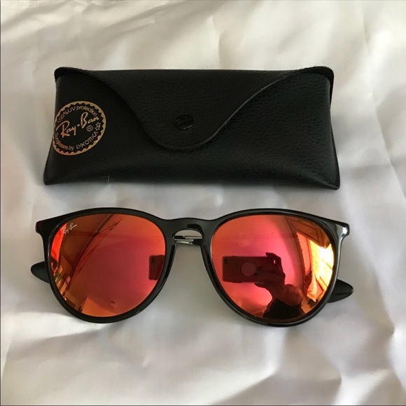 ray ban erika orange